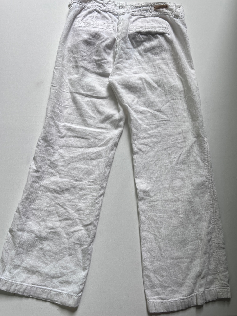 Anthropologie Pilcro LINEN Blend trousers size 4 - Picture 4 of 4